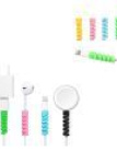 Samyaka® 6 Pc Silicone Spiral Cable Organizer