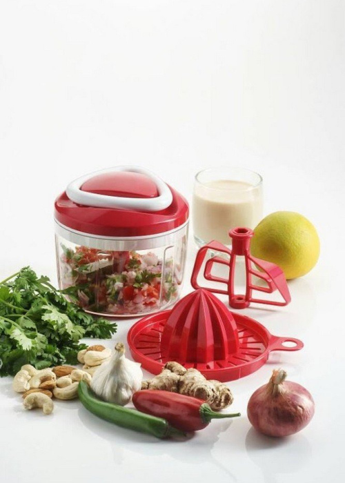 Samyaka Rassi Ganesh Chopper with Juicer & dough wisk attachment