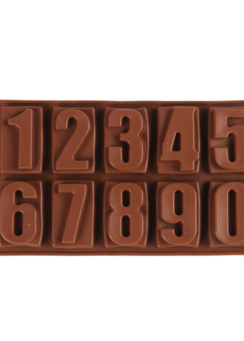 Samyaka Number Chocolate mould