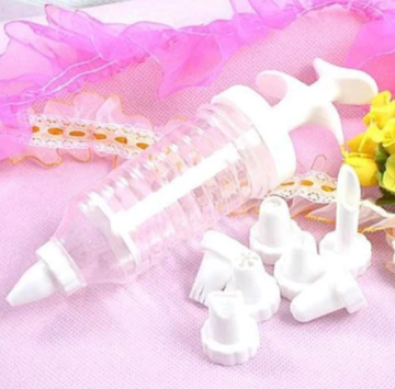 Samyaka® 7 Nozzles Icing Syringe Decorating Set