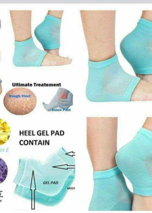 Samyaka® Ankle Gel Socks without toe 