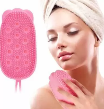 Samyaka® Silicone Bubble Bath Scrubber