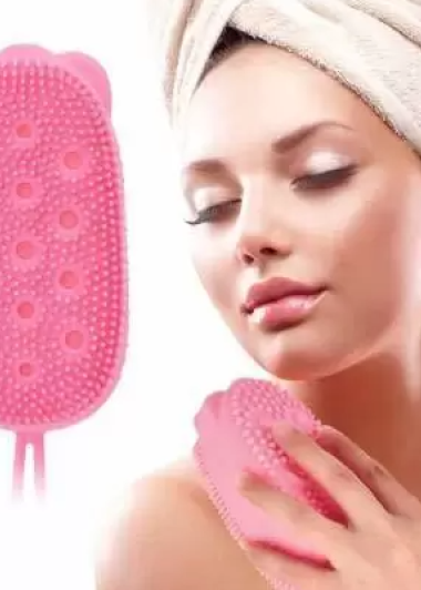 Samyaka® Silicone Bubble Bath Scrubber