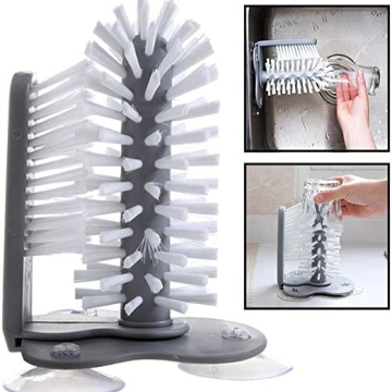 Samyaka Glass Cleaning Brush With Suction