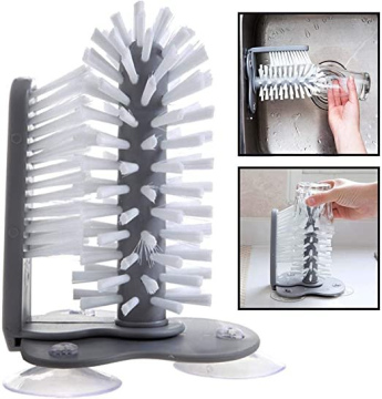 Samyaka® Glass Cleaning Brush With Suction