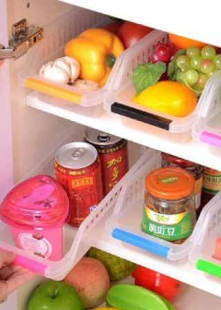 Samyaka® Pack of 1 Fridge Storage Rack