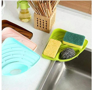 Samyaka® Kitchen Sink Corner Organizer 