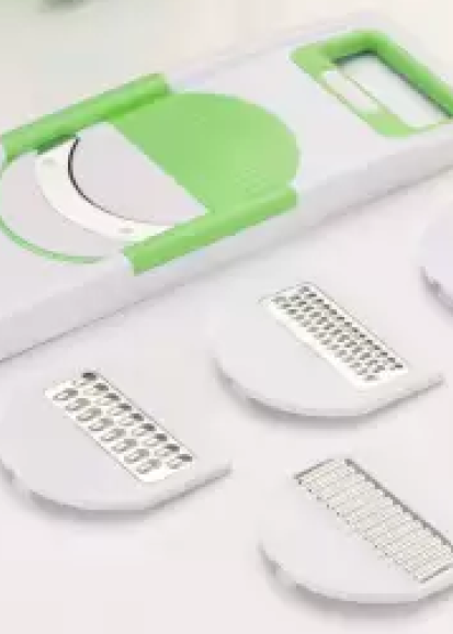 Samyaka® 6 In 1 Slicer Cum Grater For Vegetables, Fruits