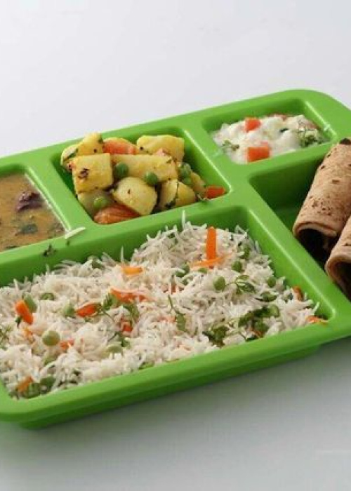 Samyaka® Lunch Plate Food Tray Serving Thali