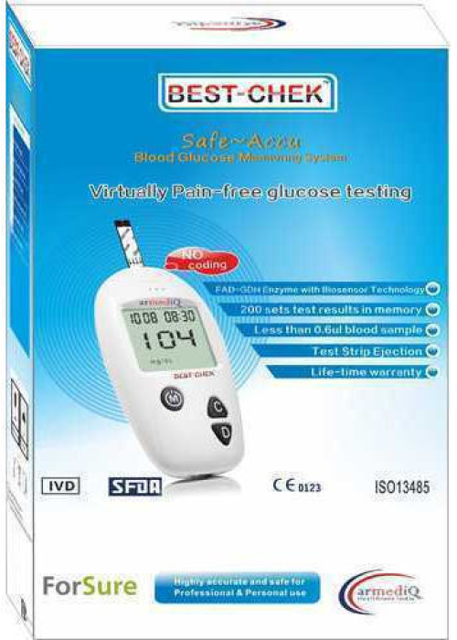 Best Check Safe Accu Blood Glucose Monitor