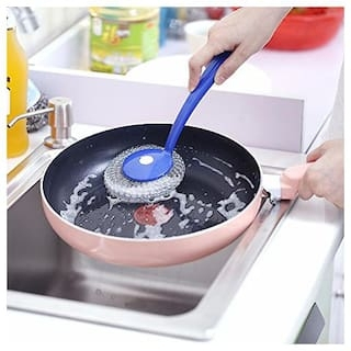 Samyaka Scrubber With Handle 