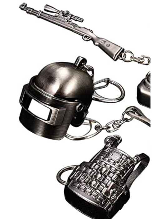 Samyaka® Pubg Set Toy Model Keychain