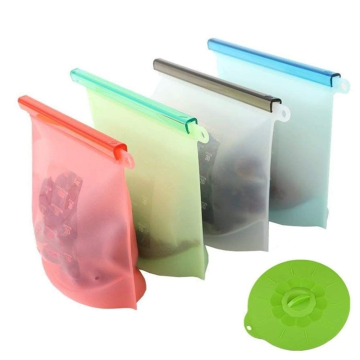 Samyaka® Reusable Silicone Food Storage Bag