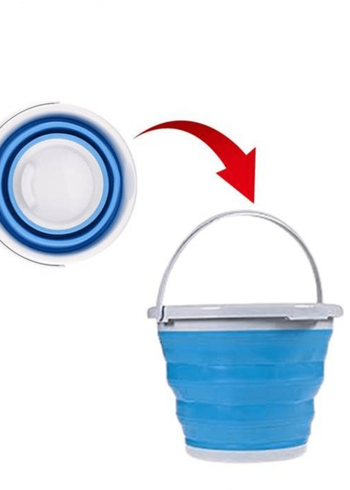 Samyaka® Foldable Collapsible Silicone Bucket