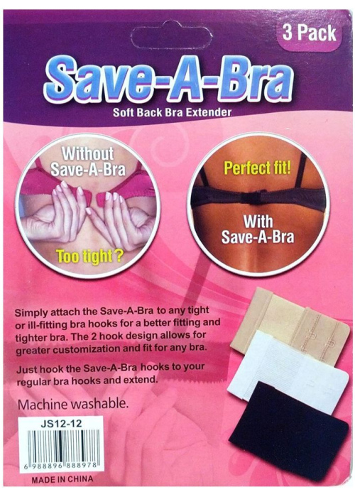 Save A Bra Soft Back Bra Extender