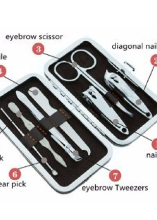 Samyaka® Manicure Pedicure Set Tools 