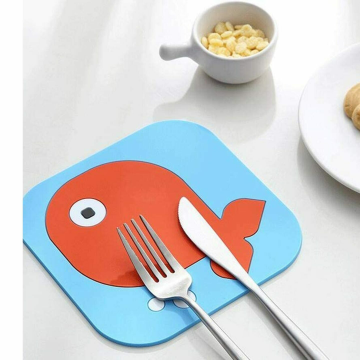 Samyaka® Set Of 5 Silicone Coasters