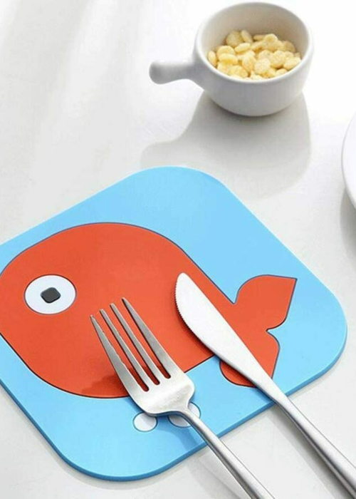 Samyaka® Set Of 5 Silicone Coasters