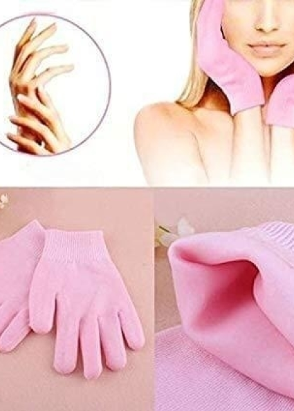 Samyaka® Moisturizing Exfoliating Silicone Gloves