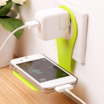 Samyaka® Universal Random Folding Mobile Folding Cell Phone Holder Wall Charger Hanger