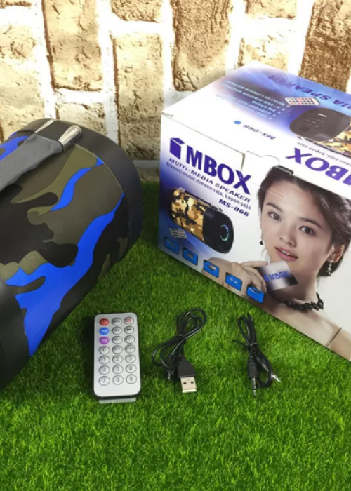Mbox Portable Multimedia Speaker Usb Bluetooth Mem